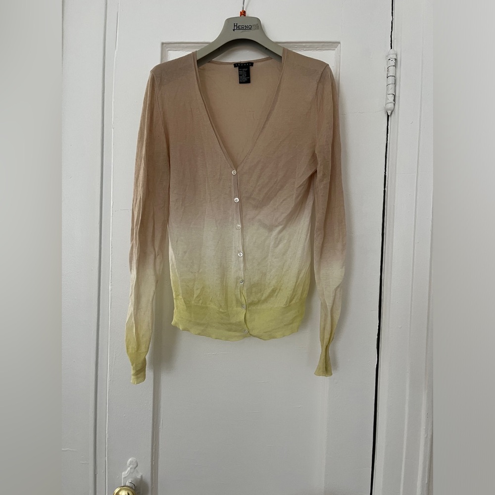 Theory Silk Cardigan